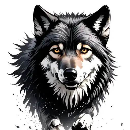 Wolves Running