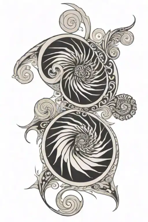 Golden Spiral Pattern