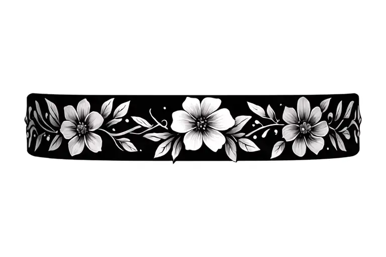 Colibri And Flowers Bracelet