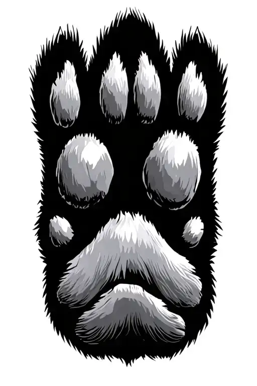 My Dog Paw Print