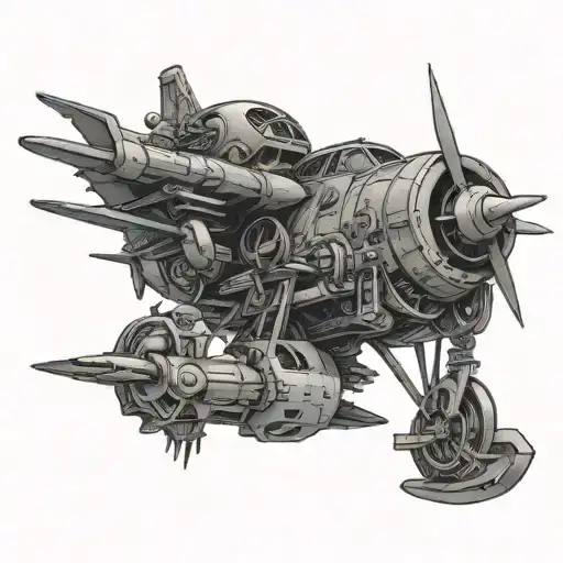 Warhammer 40 Warhawk Airplane
