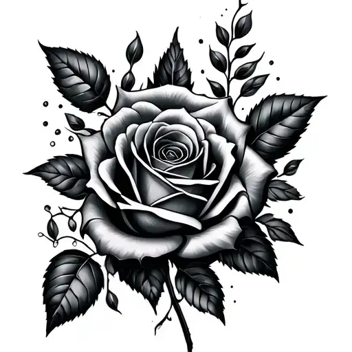 Dark Roses And Roses