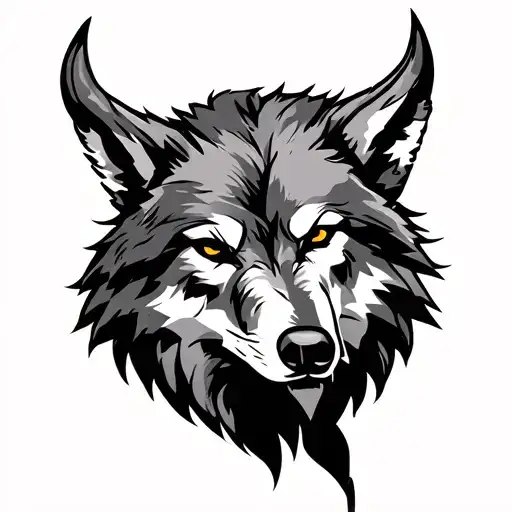 Vikings Warrior Wolf