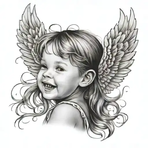 Happiness Of A Young Child