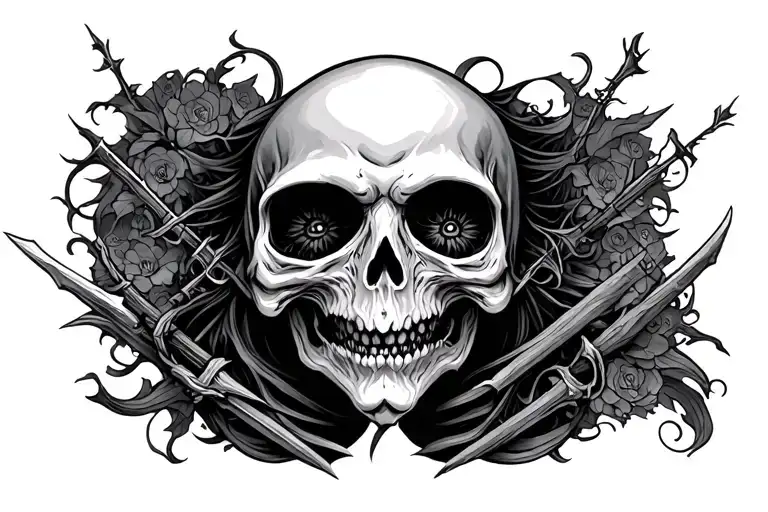 Reapers Child Tatto Design