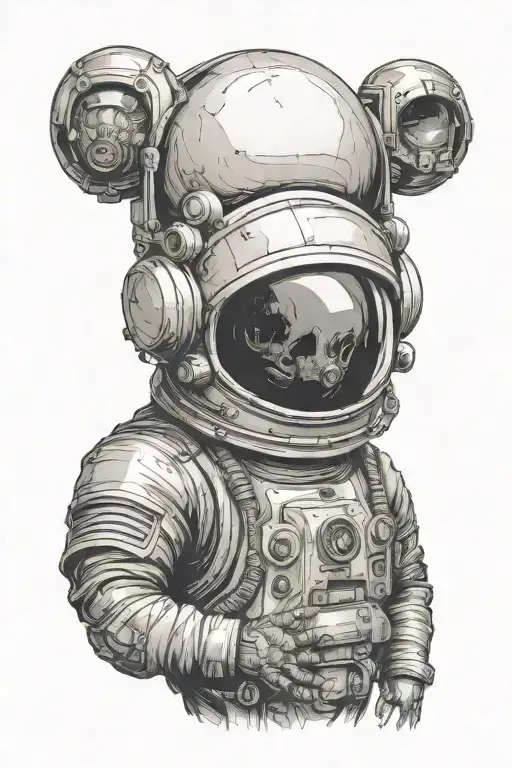Dead Astronaut Helmet