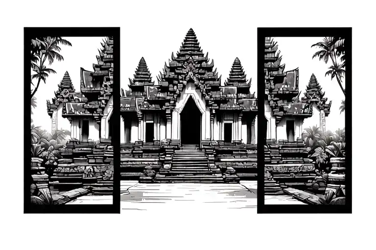 Angkor Watt Cambodian