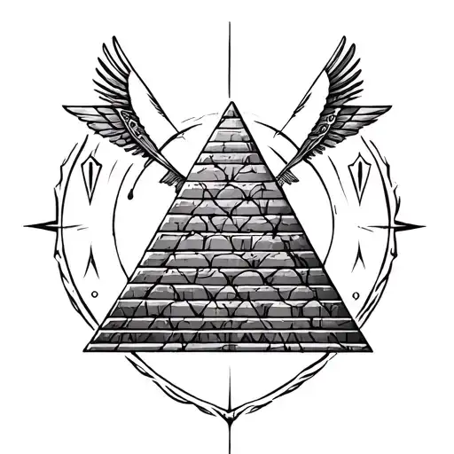 Pyramid Sacrifice Symbol