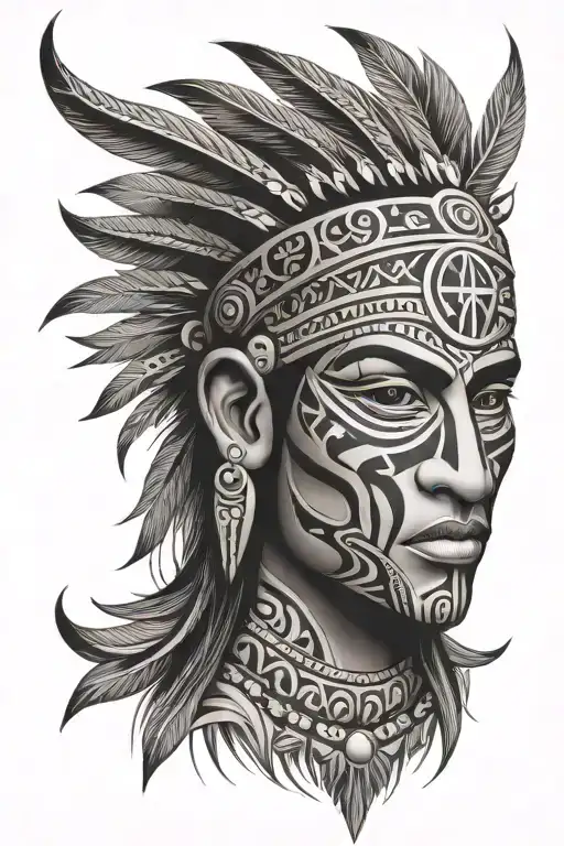Taino Tribal Sleeve