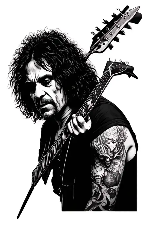 Make Me A Tattoo Of Ozzy Osborn For Yongblud