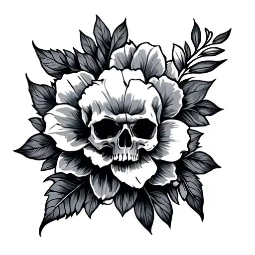 Western Floral Carving Design