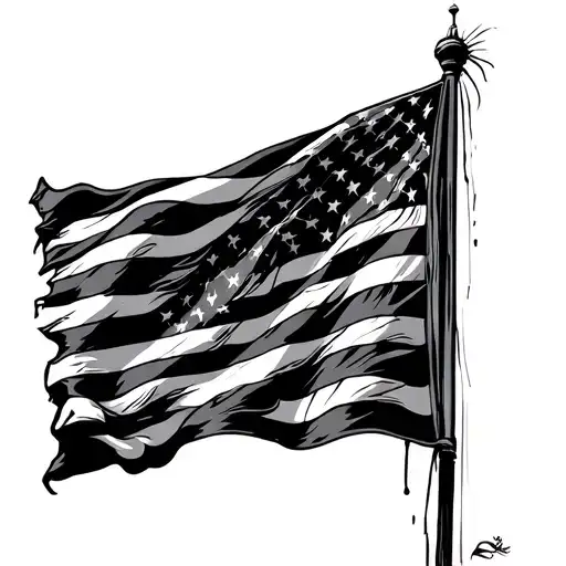 Tattered Flag