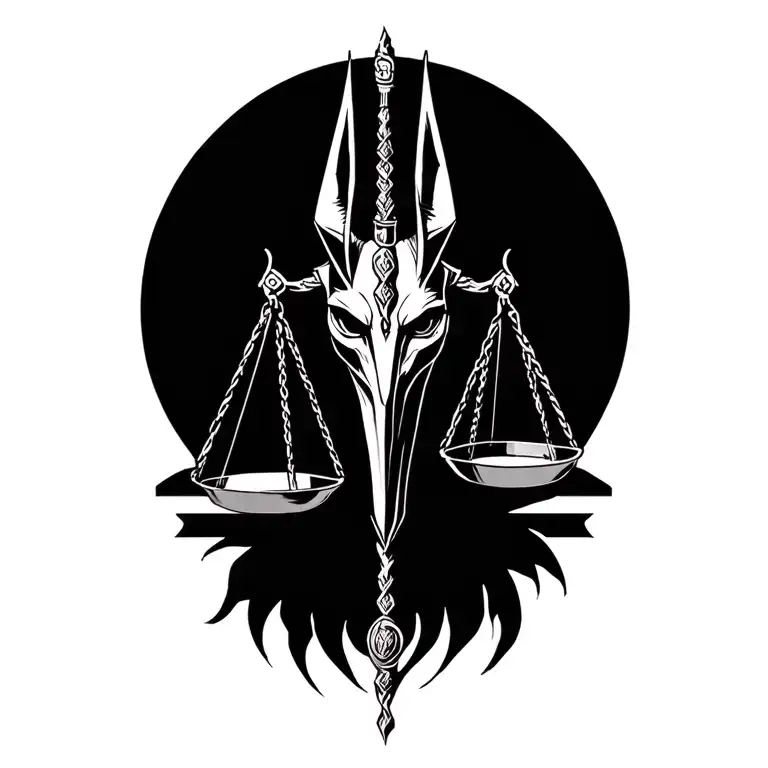 Anubis Scales Of Justice
