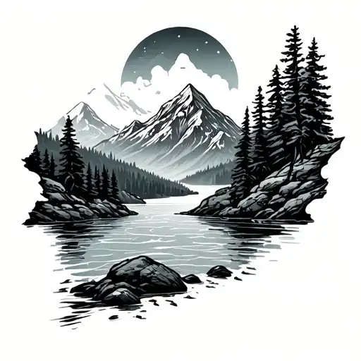 Mountain And River