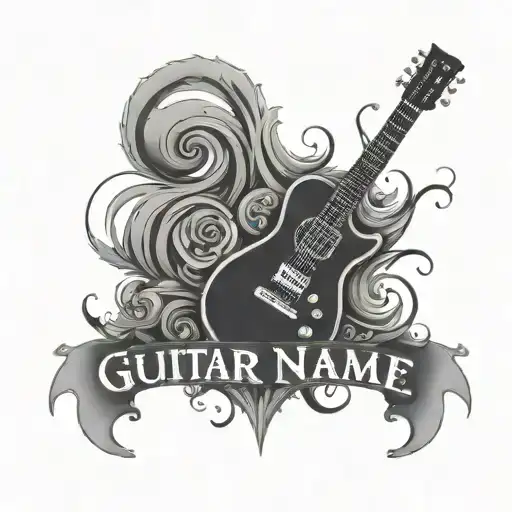 Guitar Name Written