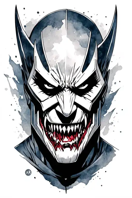 Make Me An Mcu Marvel Villains Sleeve In The Watercolor Style