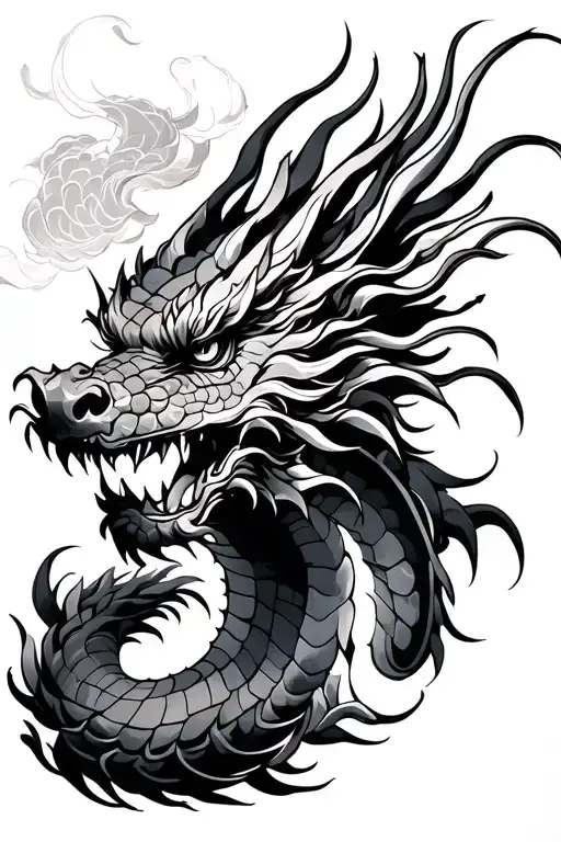 Nintai Japanese Dragon