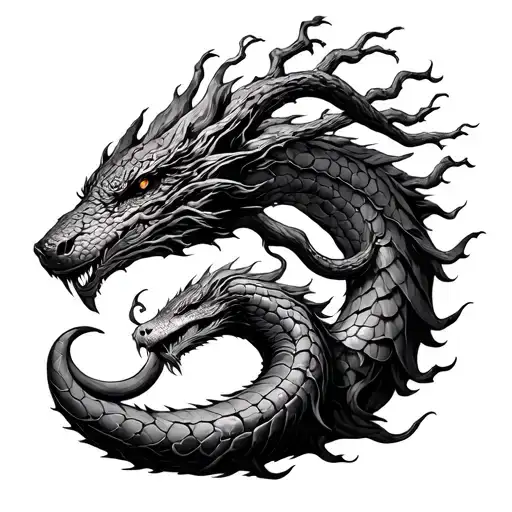 Jormungandr Tree Norse