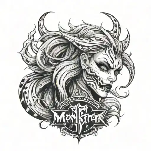 Manon With The Monster Energy Logo