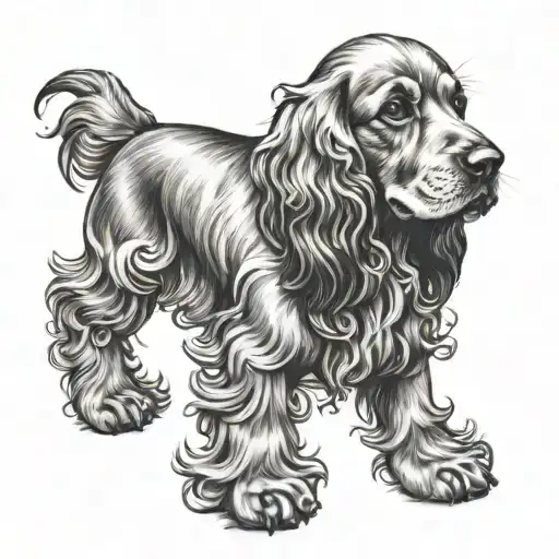 A Cocker Spaniel