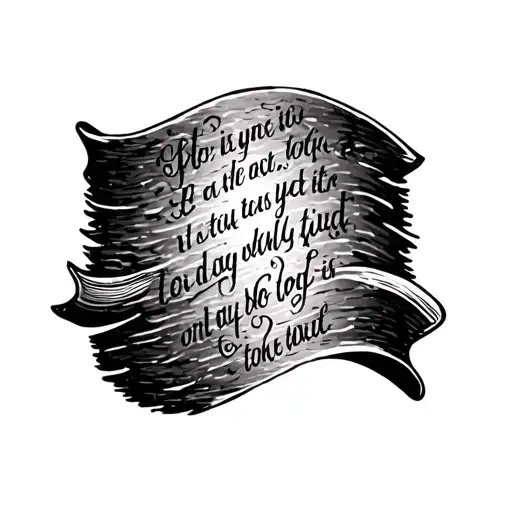 Bible Scripture With Thumbprint