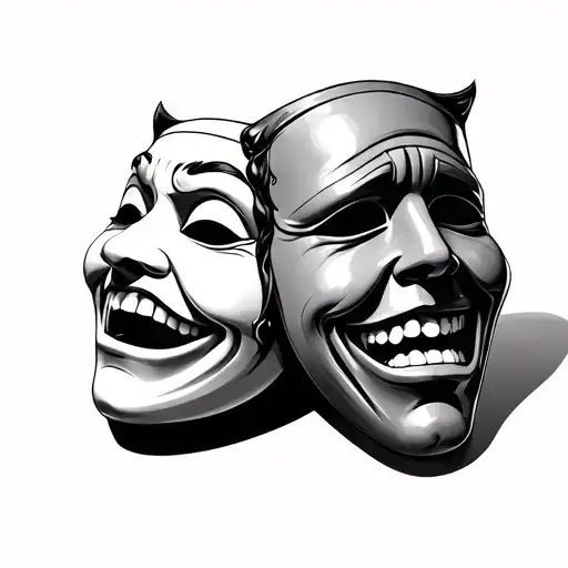Sad And Happy Mask