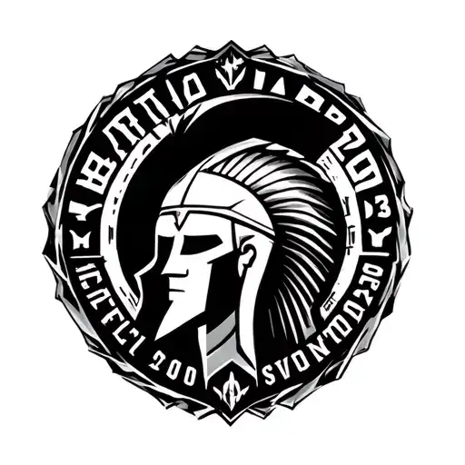 Emblem Sparta From The Game Metro 2033