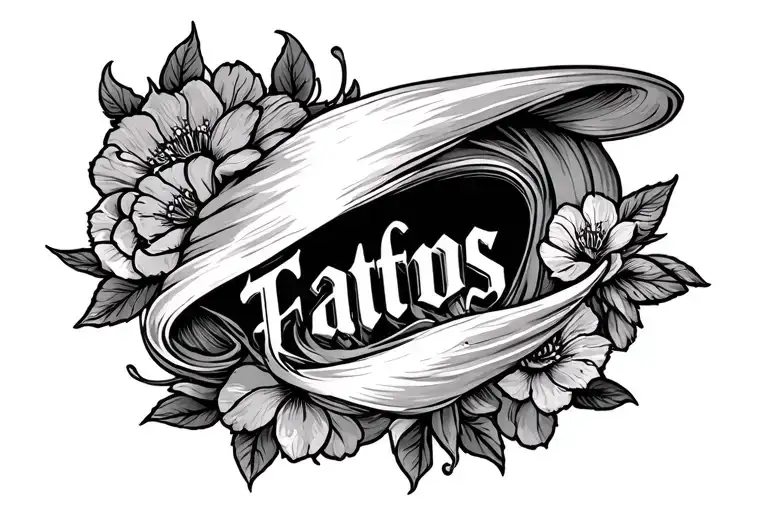 Male Tattoo With Childrens Name