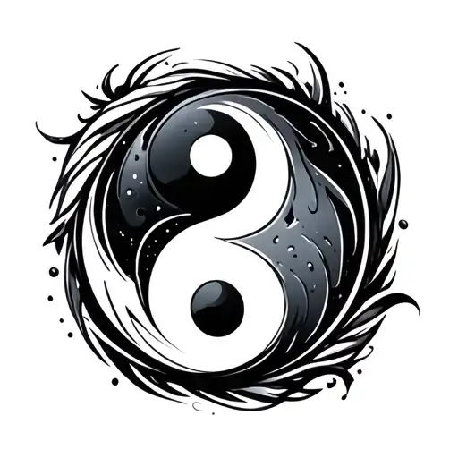 Stylised Yin Yang