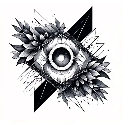 Combination Of Geometry Fine Line Work