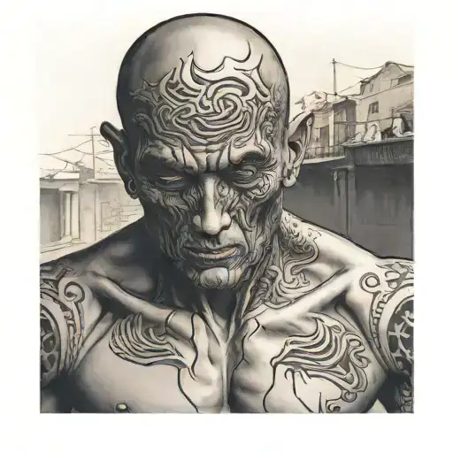 Tattoo About A Man Having To Hide His Feeling From The World
