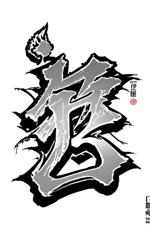 Nintai Japanese Letters 'Igy6' Us