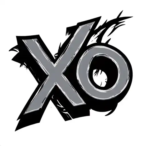 The Weeknd Xo Logo Incorporated Into The Design