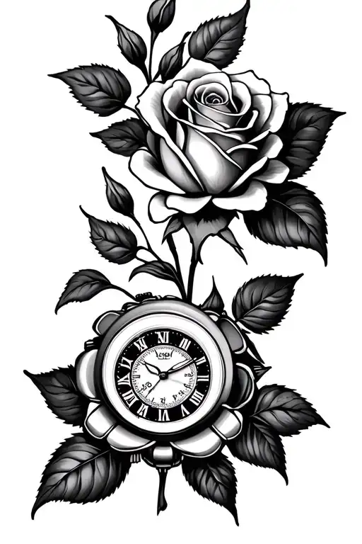 Roses And Watch