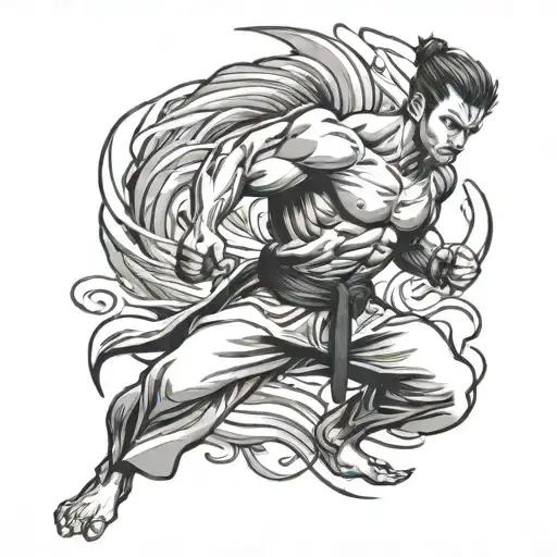 Karate Muscles
