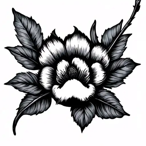 Cat Paw Flower Branch