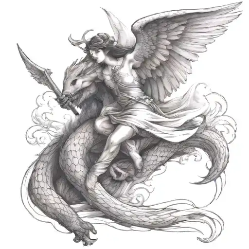 Angel Over Dragon