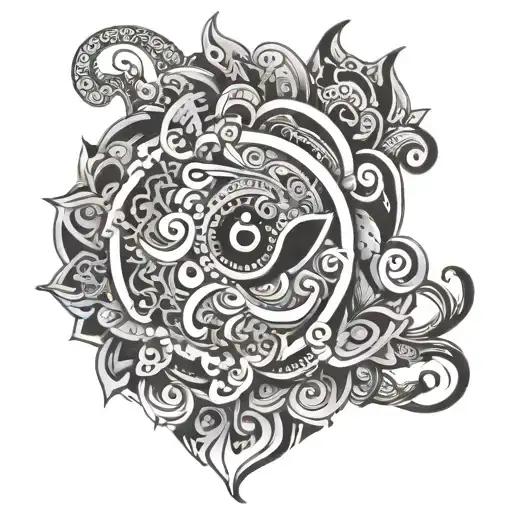 Hidden Name Tattoo Dharshu