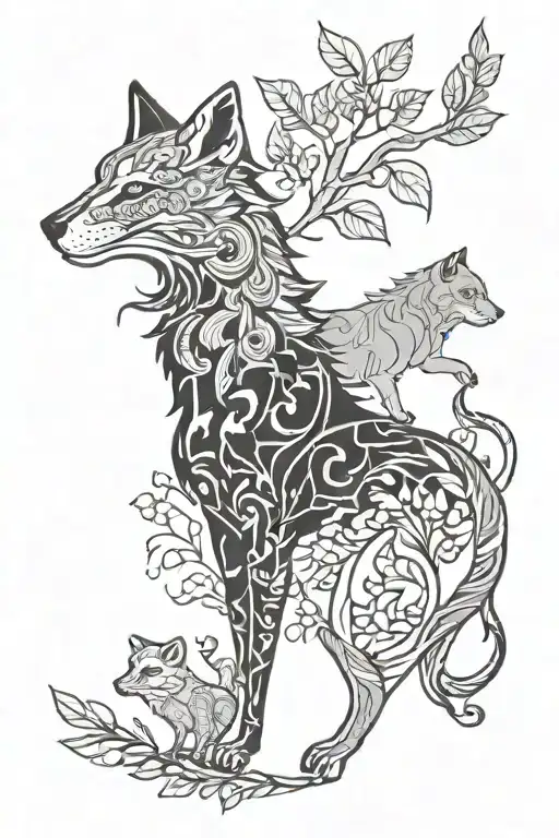 Animal Silhouettes Forming