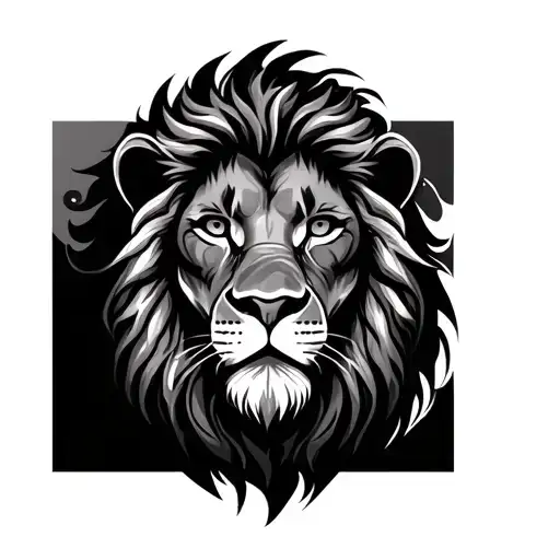 Lion Tatto Design
