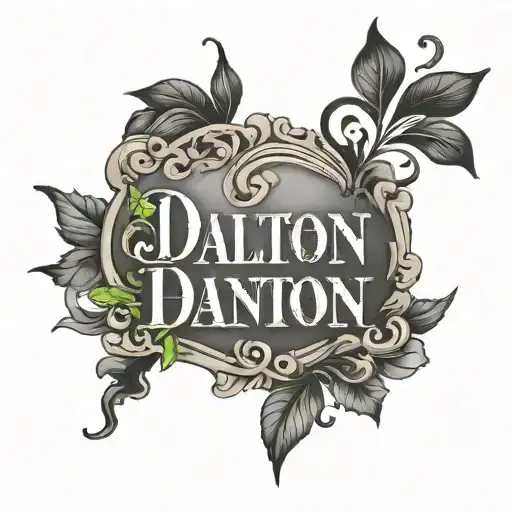 The Name Dalton Dainty Grunge