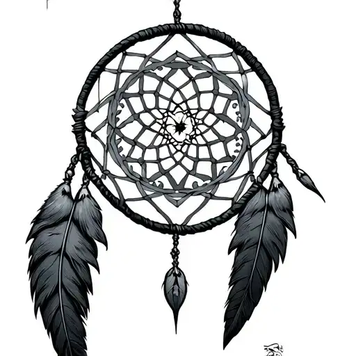 Dreamcatcher Wolf Claws
