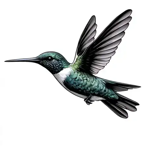 Hummingbird Hovering