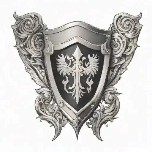 Shield Engraved