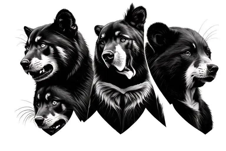 6 Cubs Face Only Way