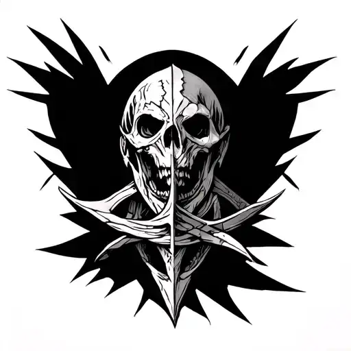 Triquerta With A Daraknot Layered Inside