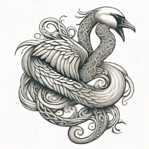 Swan Celtics Knot