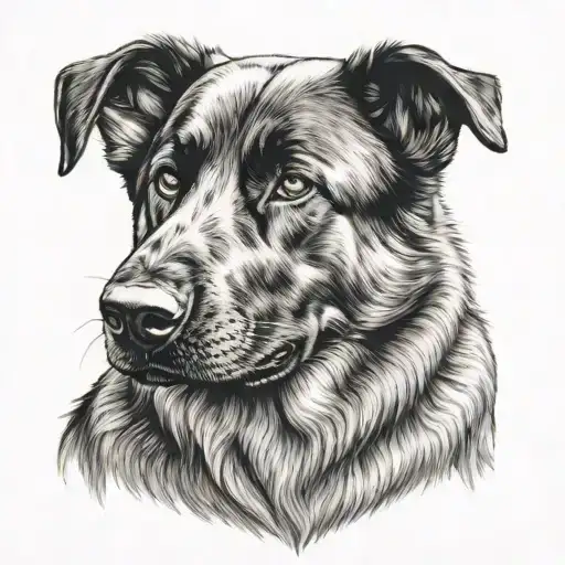 Black German Shepherd