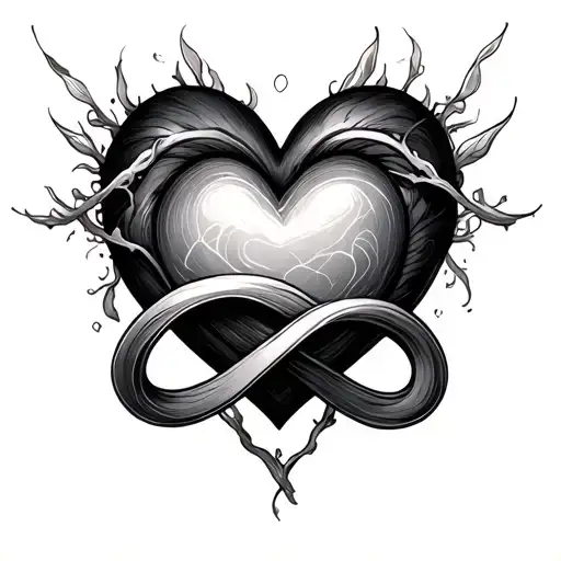 Heart With Infinity