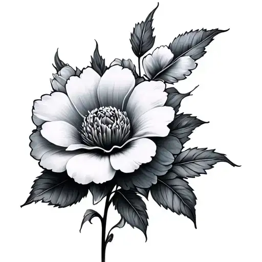 Realistic Flower Intertwined
